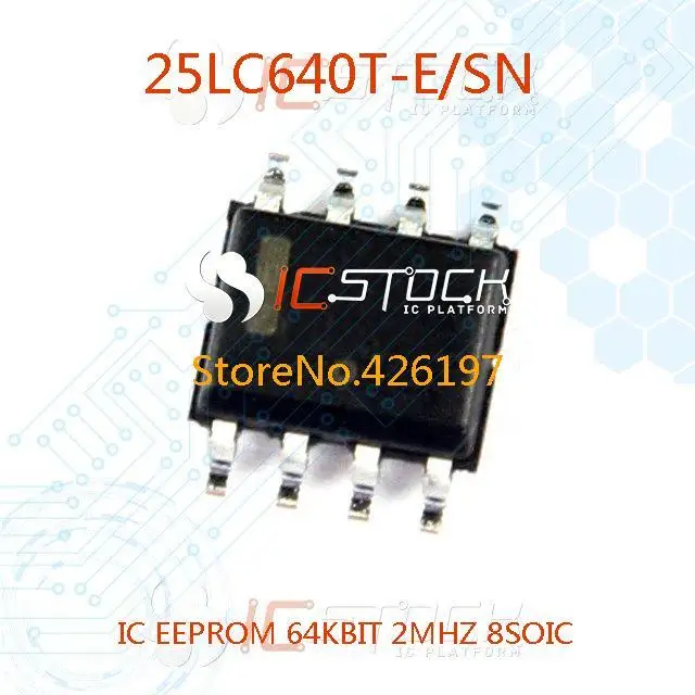 Бесплатная Доставка 25LC640T-E/SN IC EEPROM 64 КБИТ 2 МГЦ 8 SOIC 25LC640T-E 25LC640 25LC640T 10 ШТ. |