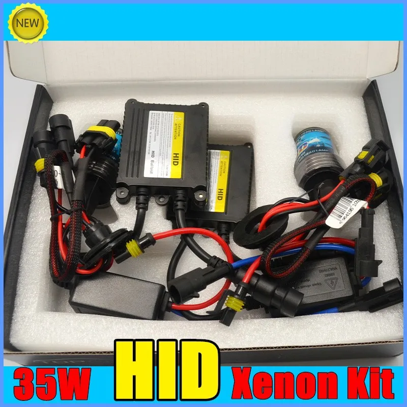 2016 Новый DC 12V 35W H1 H4 H7 H3 H9 H10 H11 H13 9005 9006 881 D2S HID XENON комплект 4300K 6000K 8000K 10000k hid xenon KIT (набор