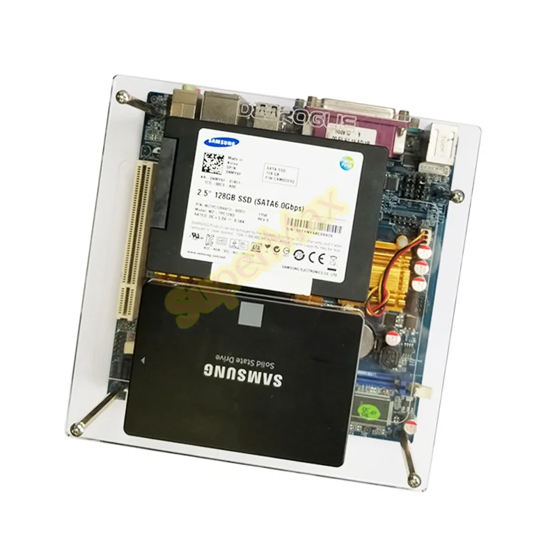 PC Case Frame DIY Bare Support Install Hard Disk For ITX Computer Mini PC HTPC