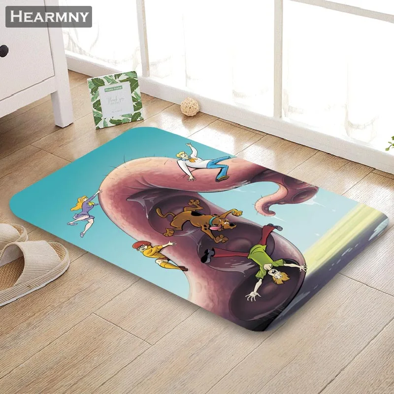 HEARMNY Новое поступление двери коврики Scooby Doo коврик для дома машина сделано Противоскользящий Коврик Гостиная/Прихожая для ванной для детей подарок - Цвет: 13