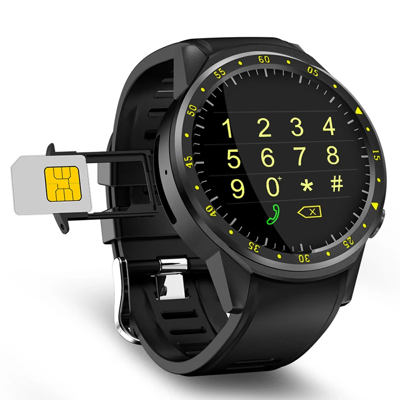 F1 GPS Bluetooth Smart Watch Heart Rate Monitor Smartwatch SIM TF Card Watches for Android IOS Watch Phone Electronic Wrist