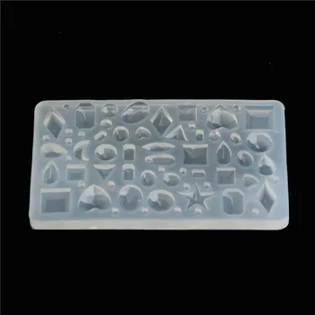 

DIY Oval/Heart/Water droplets Cabochon semicircle silicone chocolate Mold Mould For Epoxy Resin Jewelry Making