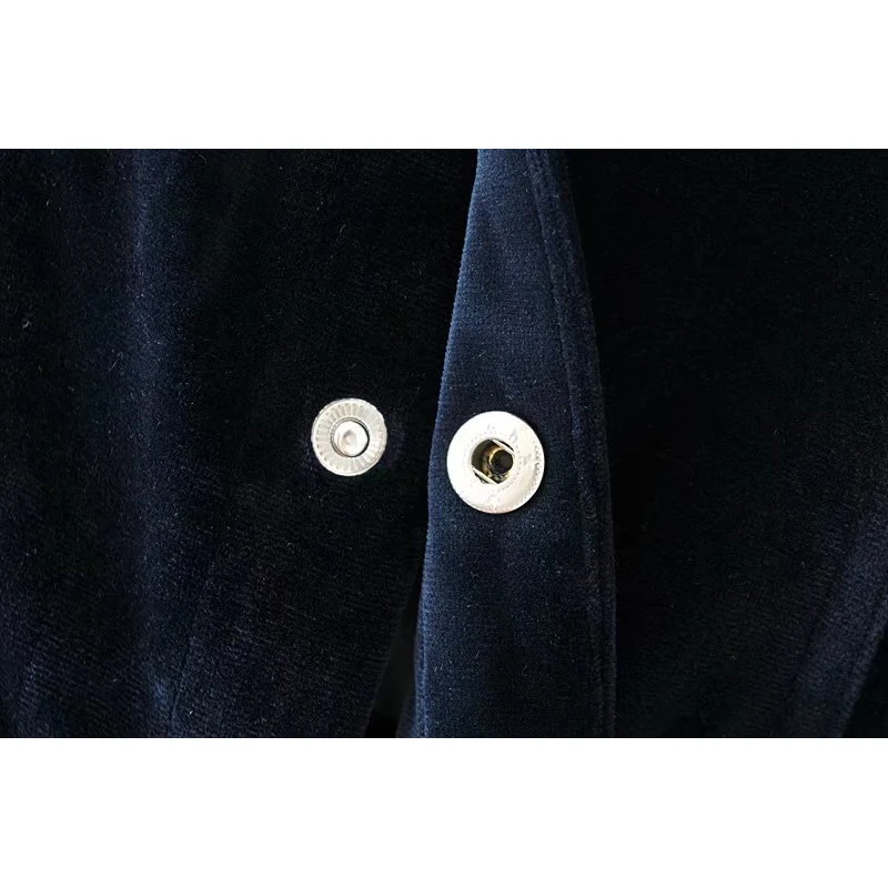 Onlyoung 2017 Autumn Women Velvet Embroidery Jakcet Coat Outwear Streetwear Floral Embroidered Basic Jackets