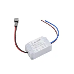 Новые 3 X1W простой AC 85 V-265 V к DC 2 V-12 V 300mA электронный Светодиодные ленты драйвер трансформатор светодиодный Питание Драйвер адаптер