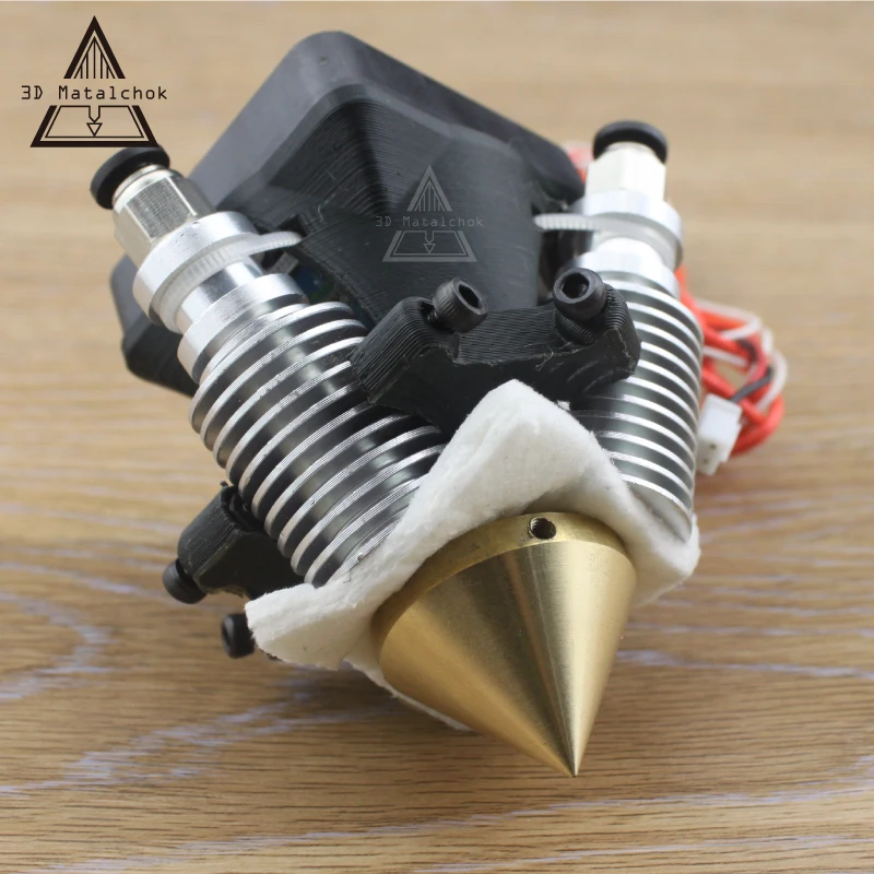 Алмазный экструдер для 3D принтера Hotend V6 радиатор 3 в 1 многофункциональная