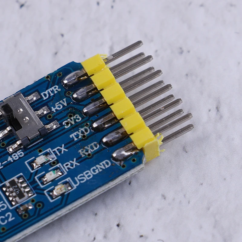Преобразователь 6 в 1 модуль USB TTL RS232 RS485 CP2102 взаимный преобразователь|Соединители|
