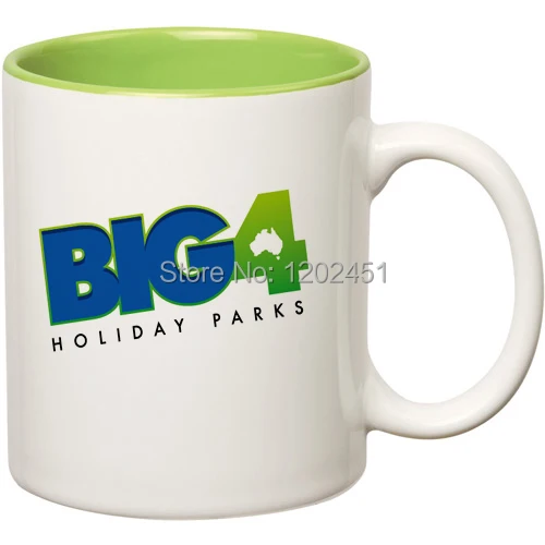 online shop spsco 11oz two tone solid color mug custom logo mug