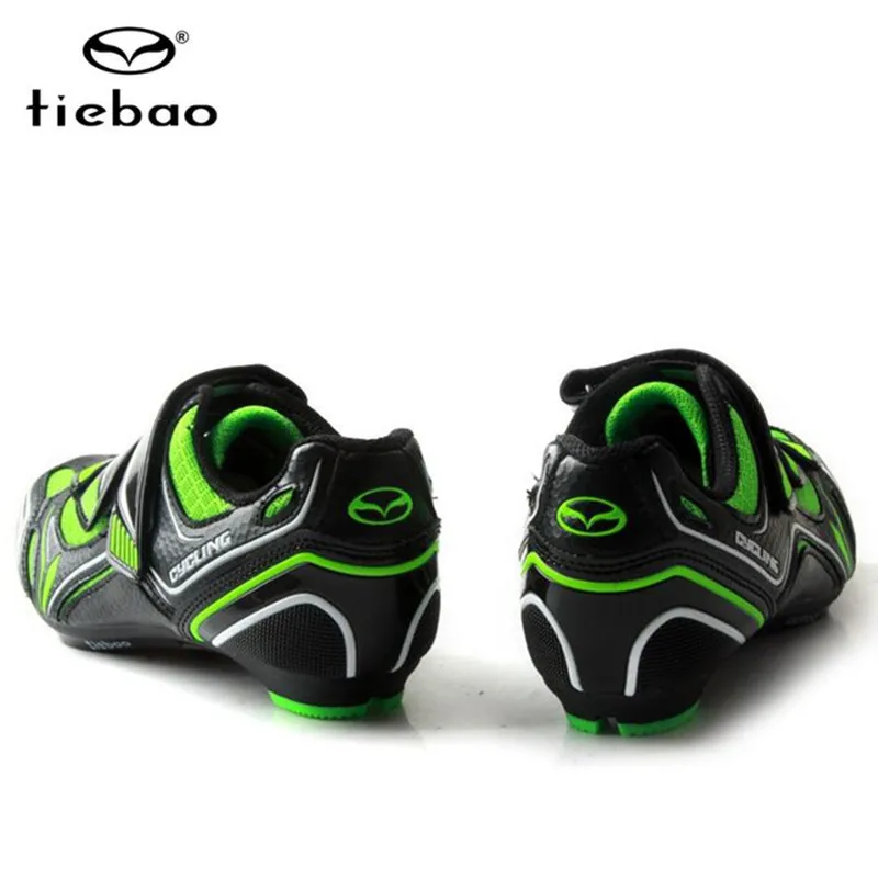 TIEBAO Road Cycling Shoes add pedal set Auto-lock Bicycle Sport Bike Shoes Athletic women Sneakers men zapatillas de ciclismo