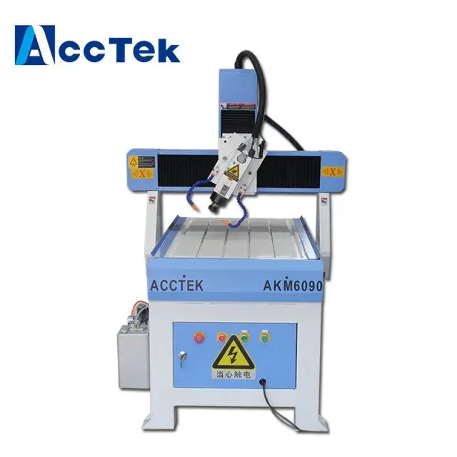 

Jinan Acctek 4 axis cnc wood engraving machine step motor kit mini milling machine for sale