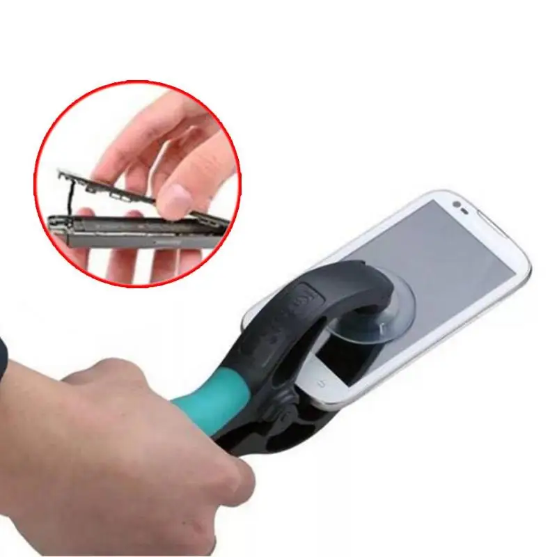 Инструменты для ремонта мобильного телефона присоска ЖК-Присоска на экран инструменты для открытия двойное разделение зажим плоскогубцы для ремонта Инструменты для iPhone iPad