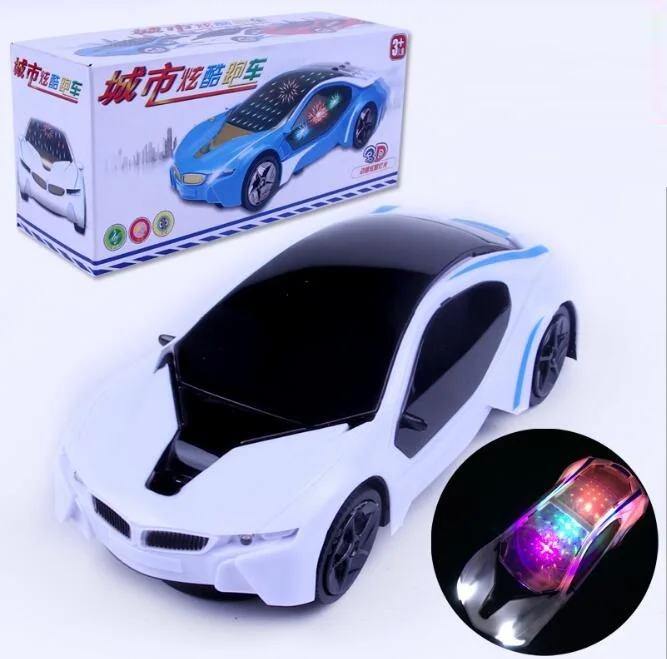 

3-D Lighting Music Universal Electric Vehicle Model for Super-glamorous Children's Toy car.