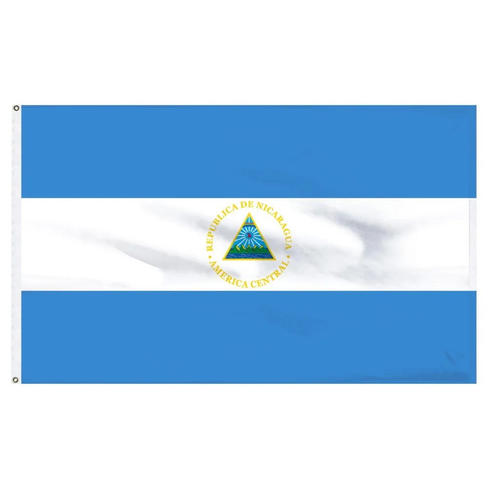 Ионин 90*150 см ni nic Флаг Никарагуа для украшения