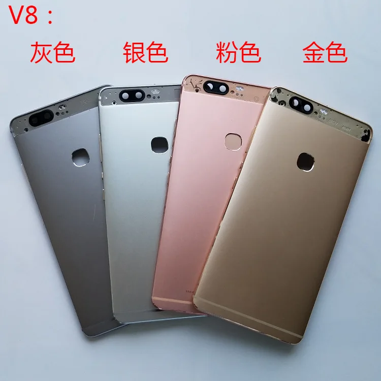 Подарок+ корпус батарейного отсека задняя крышка чехол для huawei V8 KNT-TL/UL10/AL с отпечатком пальца задняя дверь задняя батарея корпус