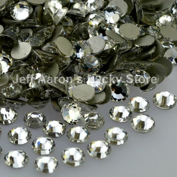 

High Quality 1440PCS 3D Flat Back Nail Rhinestones For Acrylic Nail Art Decoration Design Tools Nail Crystal Gems