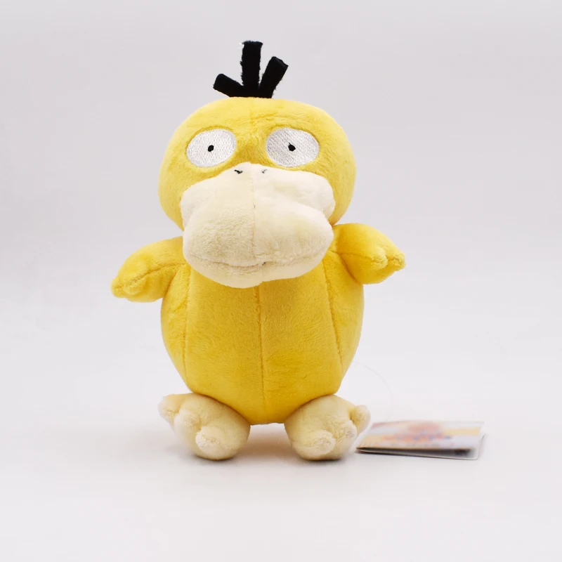 18 см японского аниме мультфильм кукла Psyduck Плюшевые игрушки утка мягкие животные плюшевые игрушки куклы милые подарки для ребенка