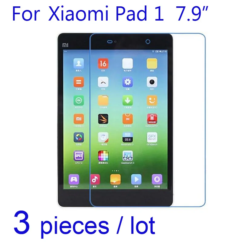 

3pcs/lot High Clear/Matte/Nano Anti-Explosion Protective Films for Xiaomi Xiomi Mi Pad Mipad 1 2 3 Tablet Screen Protector Guard
