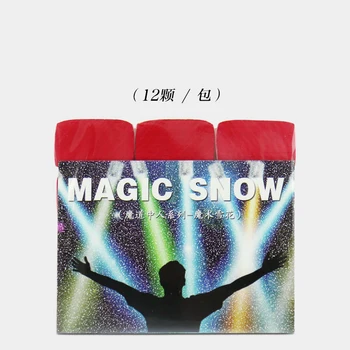 

ultra thin snowflakes red color paper magic tricks magic props only one pack