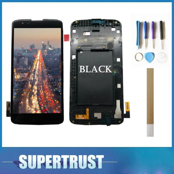 5.0&quotFor LG K7 LTE 4G X210G MS330 Q7 X210 X210DS K330 LCD Display+Touch Screen Digitizer Assembly With frame kit | Мобильные