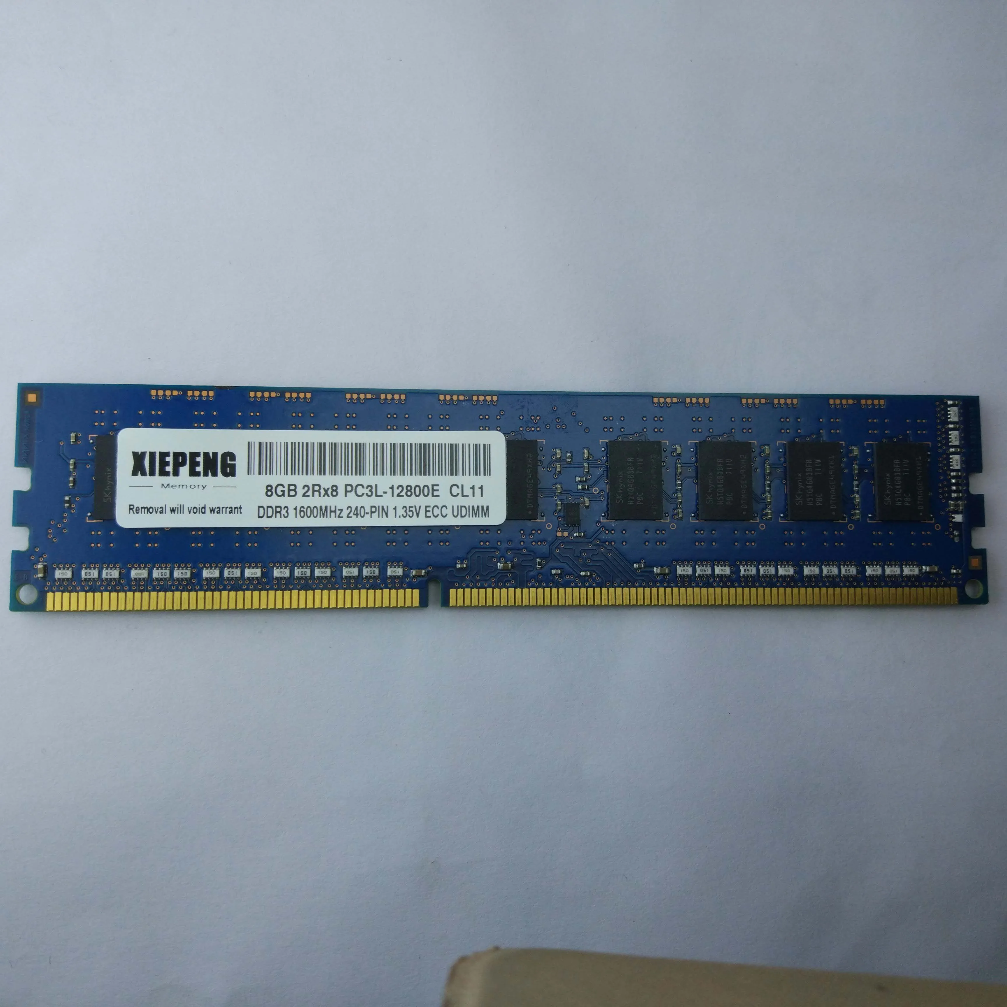 For Hynix 8GB 16GB DDR3 2RX8 PC3L-12800E 1600MHz 1.35V ECC Unbuffered Memory RAM