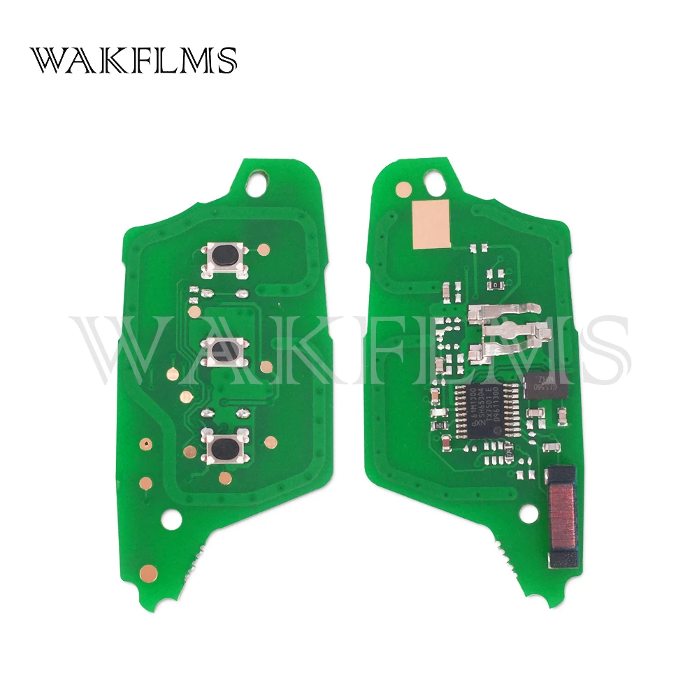 3 кнопки 433 МГц PCF7961M HITAGS AES 4A Чип дистанционного флип ключ для Renault Megane III Twingo CWTWB1G767 17880-FWB1G767