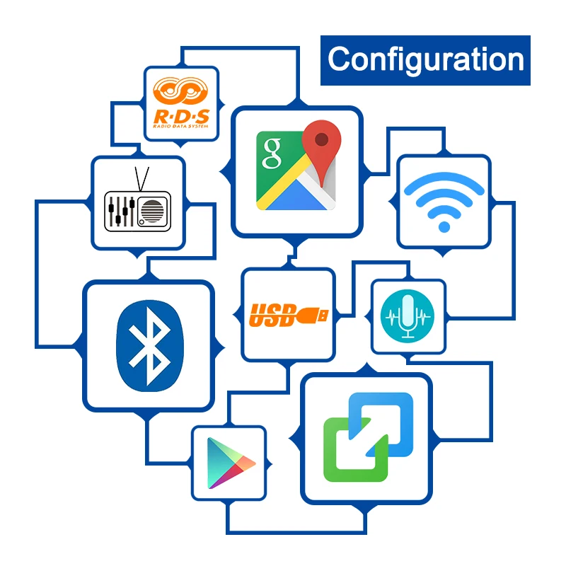 Clearance Bonroad Car Multimedia Player Allwinner TS9 For 2din For E46 Android 8.1 4G+64G Wifi Radio Video GPS one din MP3 (no dvd) 1