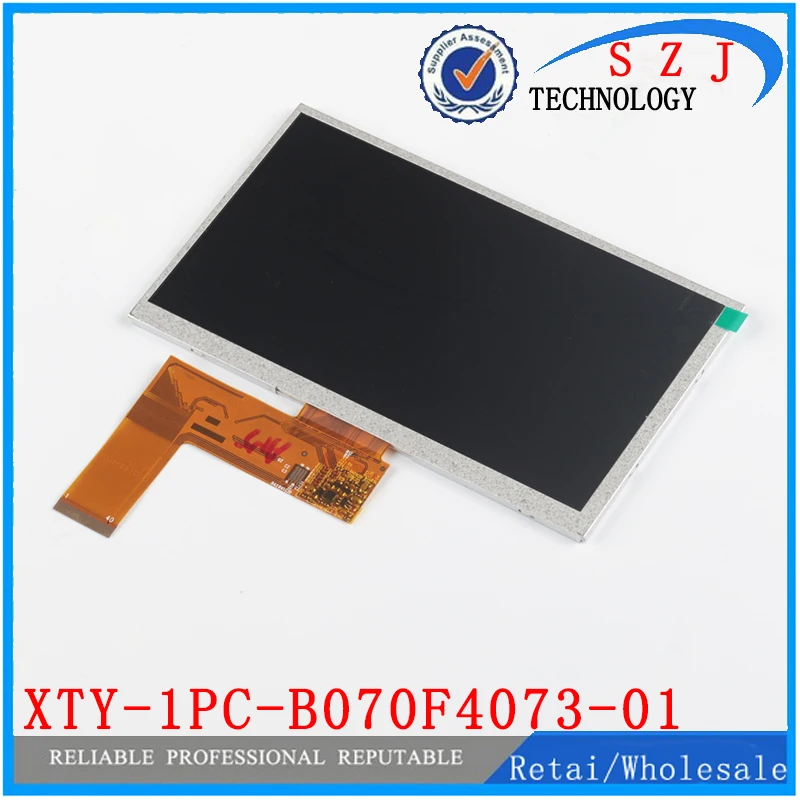 

Original 7'' inch LCD Display Screen Panel Repair Parts Replacement XTY-1PC-B070F4073-01 R42R41C30 LCD screen Free shipping