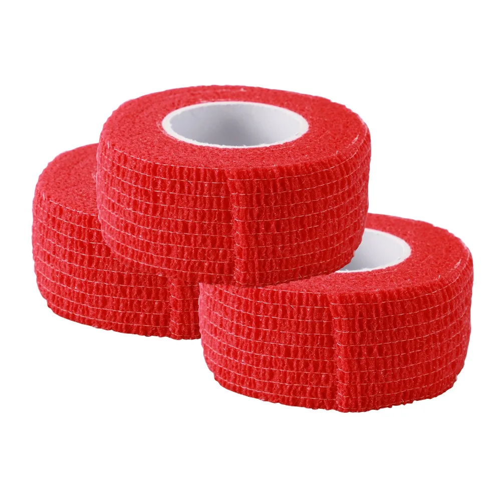 10pcs 2.5cm*4.5m Sports Bandage Physio Muscle Strain Injury Support