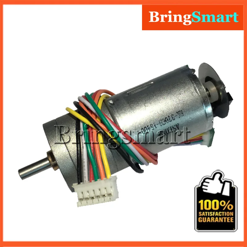 

Bringsmart GA25-371G Photoelectric Encoder 12V DC Gear Motor 6-24V 8.6-977rpm Optical Encoder Motor With Encoder Disk For DIY