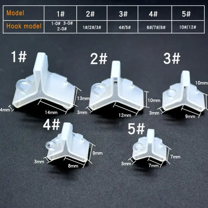 Недавно 50 шт./компл. рыболовный крючок Защита Чехол три якорных крючки протектор BN99