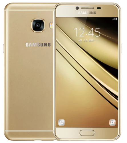 Разблокированный samsung Galaxy C5 C5000 5,2 дюймов Восьмиядерный 4 Гб ОЗУ 32 ГБ/64 Гб ПЗУ LTE 16MP 1080P Wifi Две sim-карты Восстановленный мобильный телефон - Цвет: Золотой