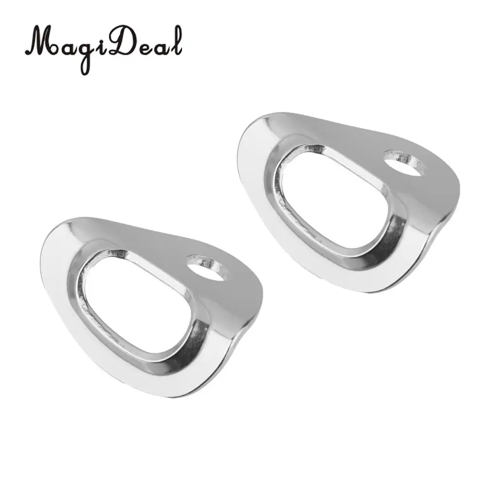 MagiDeal 2 Pcs 25KN Stainless Steel Rock Climbing Anchor Set Hanger Expansion Screw Piton Mountaineering Equipment Gear