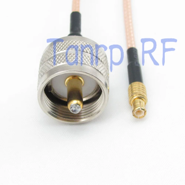 6in UHF штекер PL259 к MCX Штекер RF адаптер-коннектор 15 см Pigtail коаксиальный