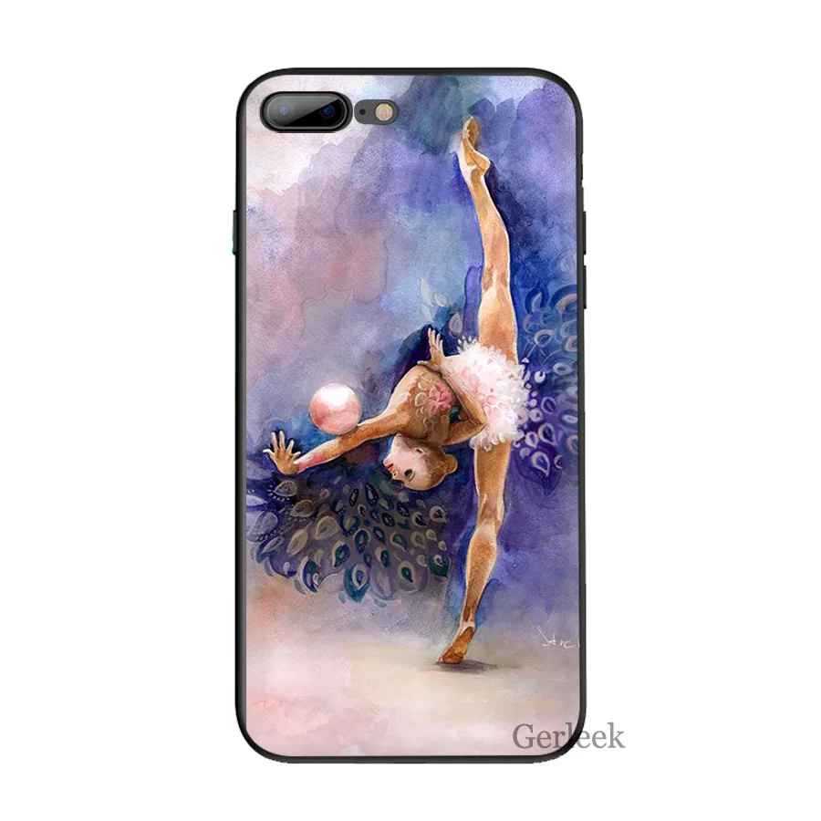 Чехол для телефона с рисунком девочек спортивный красочный чехол iPhone 11 Pro Max 6 6S 5 5S