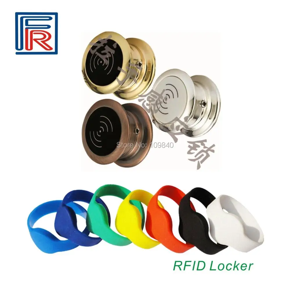 

High Quality 125Khz Electronic Cabinet Lock with Wristband Key,EM Bracelet RFID Locker Circular