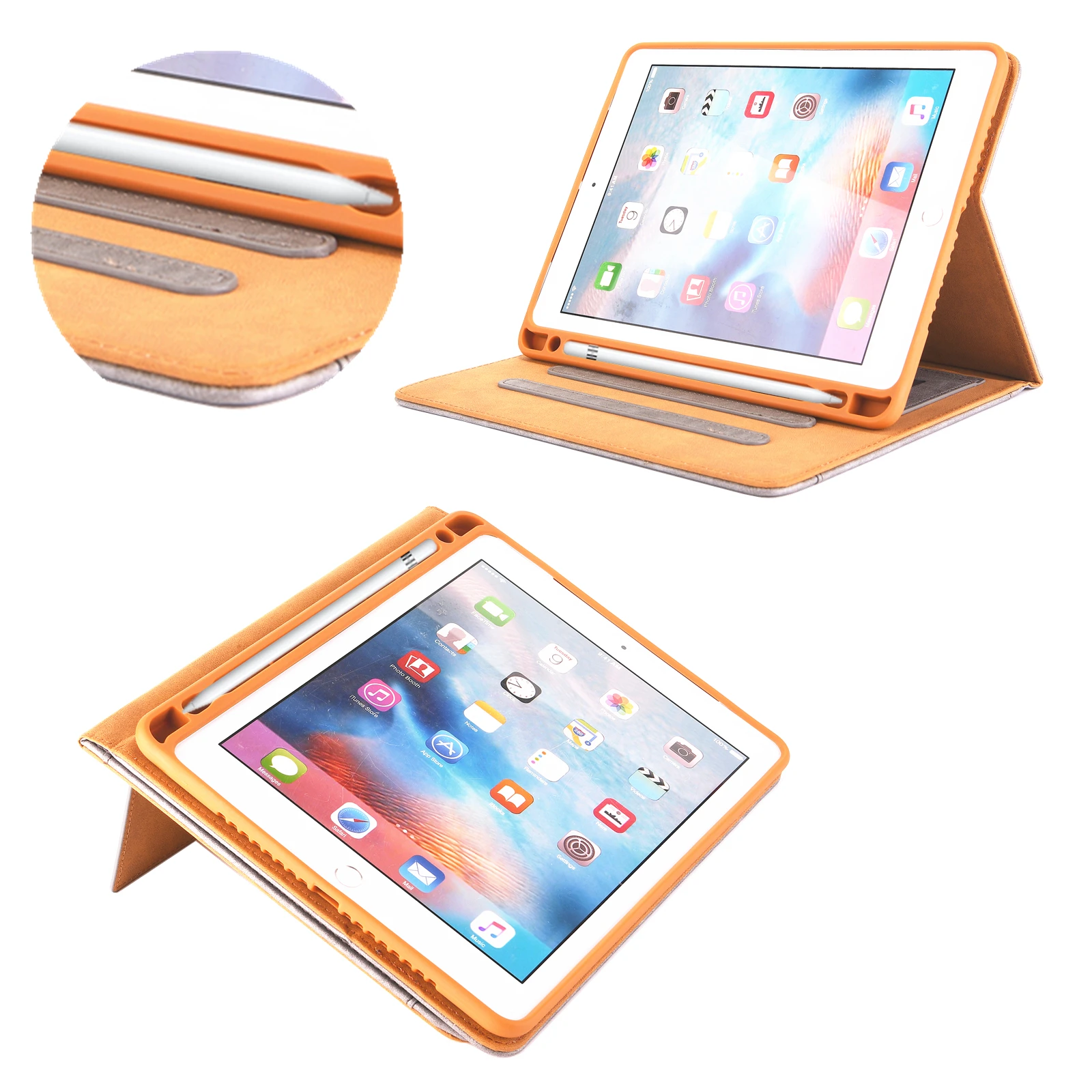 Чехол для Apple iPad mini 5 чехол умный кожаный с карандашом держатель для карт чехол для iPad mini 1 2 3 4 чехол 7,9 дюймов kimTHmall