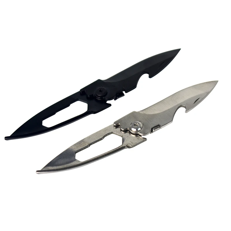 

Outdoor Creative Multitool Folding keychain Field Survival Knife The Multi Purpose Tactical Knife Stainless Steel Knife