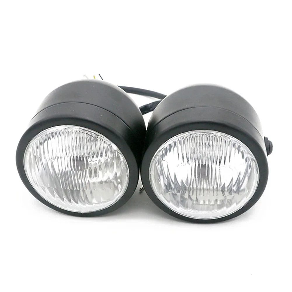 Motorcycle Headlights General Twin Headlight Motorcycle
