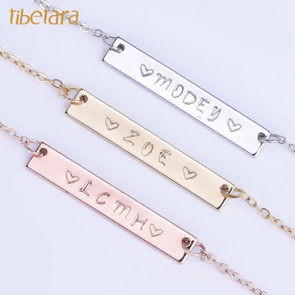 mother's day necklace with children's names