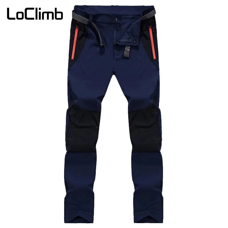 LoClimb Nylon senderismo al aire libre de los hombres pantalones de los hombres, Delgada seca rápido Deporte Pantalones de deporte de montaña escalada pesca senderismo pantalones AM303 LoClimb Nylon senderismo al aire libre de los hombres pantalones de los hombres, Delgada seca rápido Deporte Pantalones de deporte de montaña escalada pesca senderismo pantalones AM303