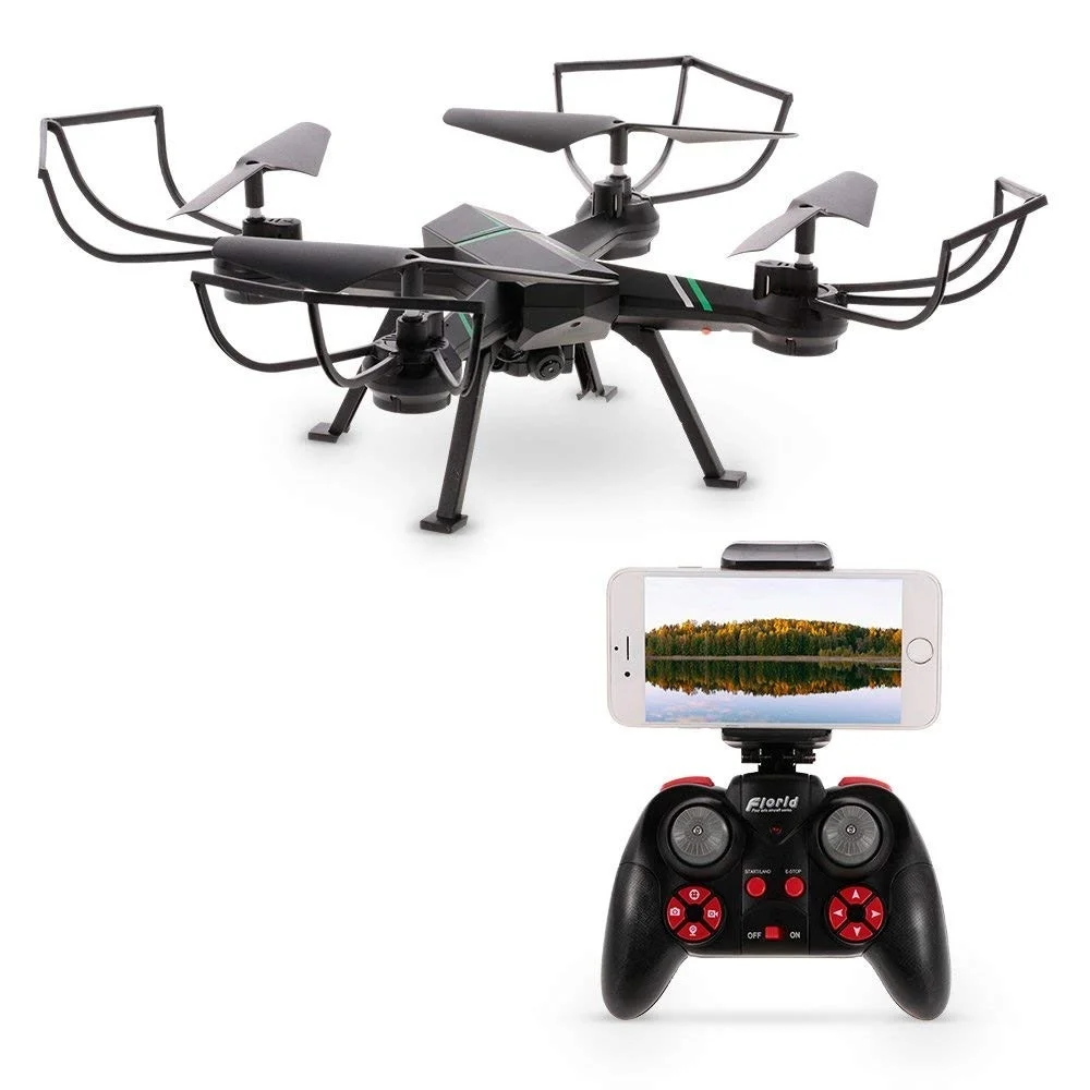 Дистанционное управление Quadcopter Wi Fi FPV системы мини селфи Дрон HD 480 P камера F8W 2,4 г Высота удержания Headless режим вертолет игрушечные лошадки