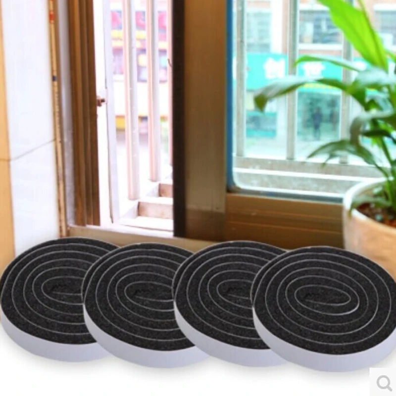 

100CM Self Adhesive Seal Strip Door Window Sealing Strips Noise Insulation Dust Sealing Tape Wind Dust Blocker Sealer Stopper