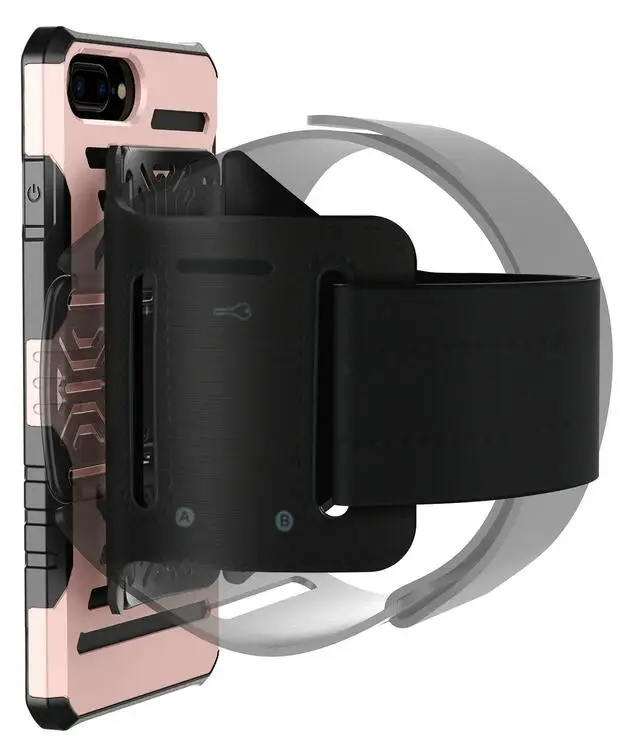 Wrist phone band, MARSEE Forearm Wristband Phone Holder