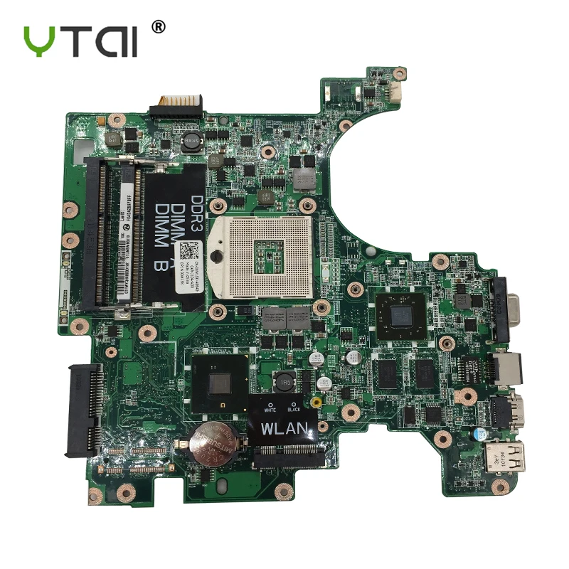 

For DELL 1764 Motherboard CN-00W15K DA0UM3MB8E0 HM55 PGA989 DDR3 1764 Laptop Motherboard 100% tested intact