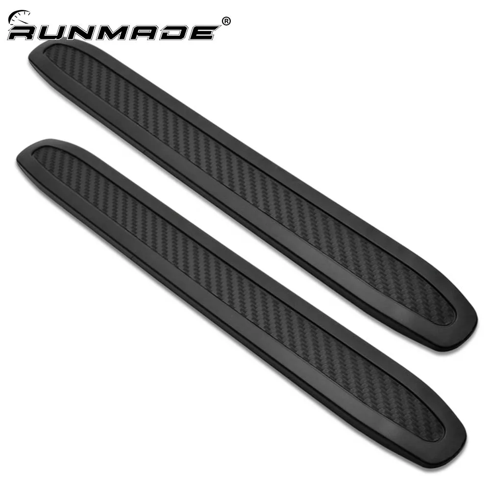 Защитные уголки для автомобиля runmade 2 шт. из карбона|bar bumper|bumper crash barcar protector strips |