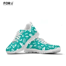 FORUDESIGNS/брендовая дизайнерская женская обувь на плоской подошве; Повседневная модная обувь для медсестры; женские кроссовки высокого качества; женская летняя прогулочная обувь для девочек