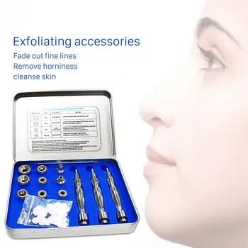 

9 Tips +3 Wands Diamond Dermabrasion Accessory Tips Diamond Wands Cotton Filter Skin Peeling Microdermabrasion Skin Rejuvanation