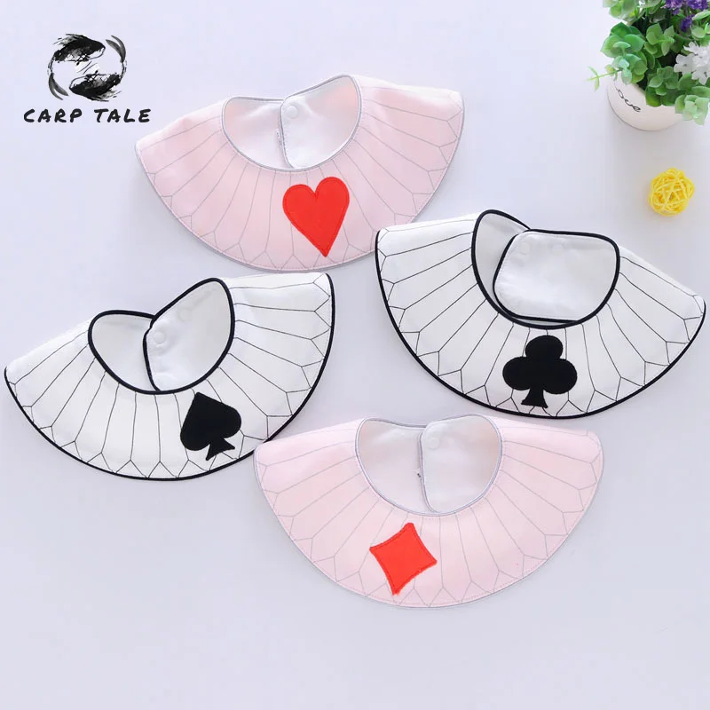

Striped geometric pattern print 100% cotton newborn baby boy girl bib baby towel shawl scarf children feeding baby scarf