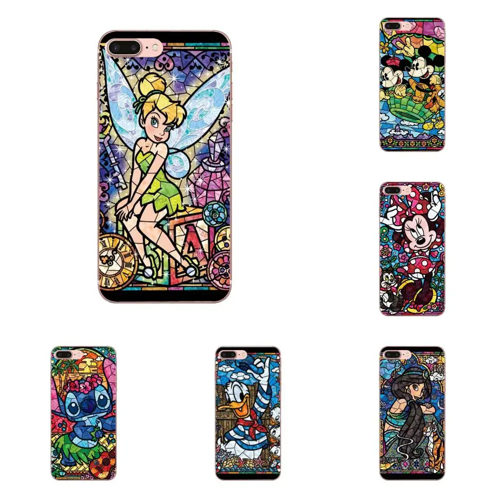 

Fairy Tale Stained Alice Mickey Mouse For Huawei Honor Mate 7 7A 8 9 10 20 V8 V9 V10 G Lite Play Mini Pro P Smart