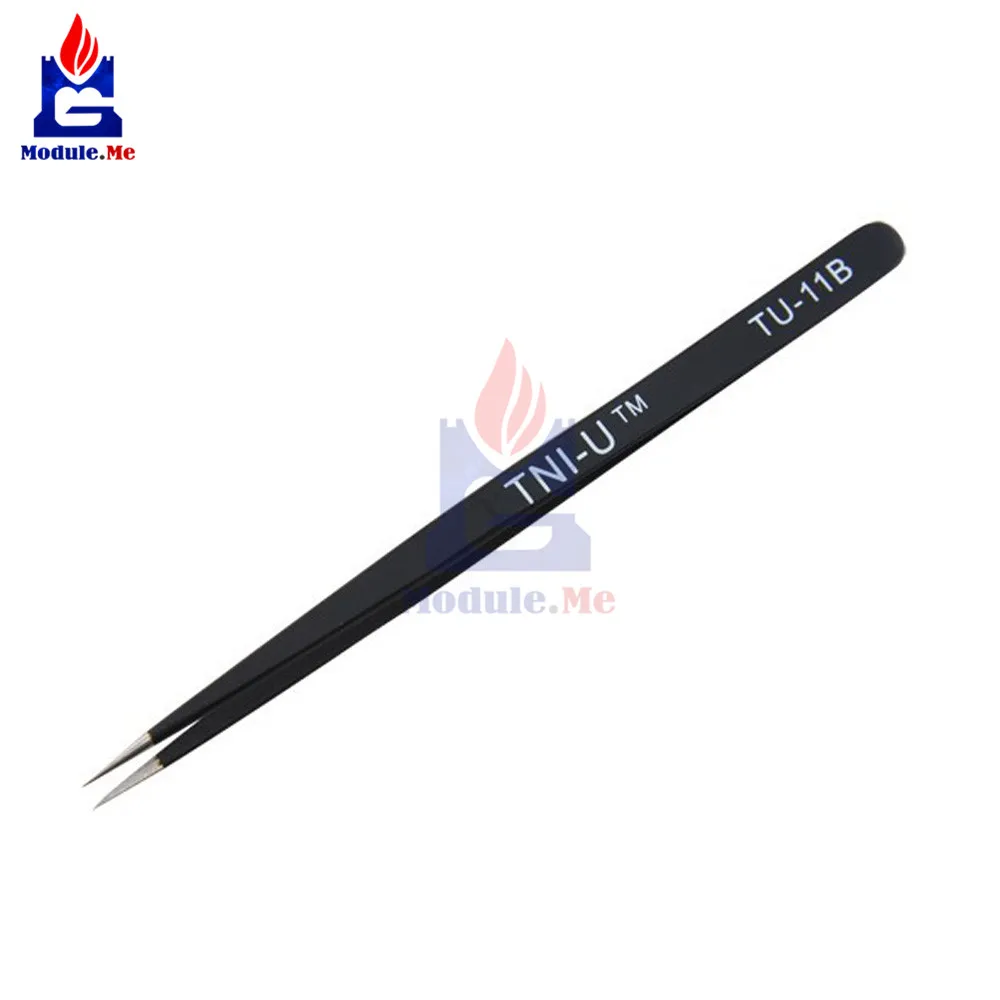 

TU-11B Anti-static Tweezer Non-magnetic Straight Tip Tweezer