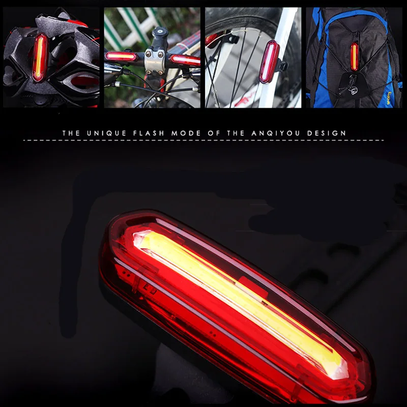 Discount Dropshipping Bike Bicycle USB Rechargeable COB LED Mountain Rear Comet Bike Tail Light MTB Safety Warning Rear Light Lamp 3 Discount Dropshipping Bike Bicycle USB Rechargeable COB LED Mountain Rear Comet Bike Tail Light MTB Safety Warning Rear Light Lamp 3
